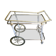 Brass and glass aluminium roller service 1960