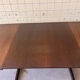 Oval dining table by Farstrup