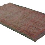 Turkish Anatolian Handmade Vintage Area Rug 200 cm x 100 cm