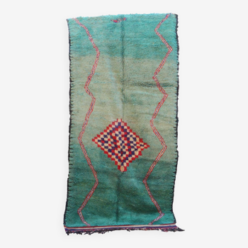 Boujad, Vintage Moroccan Rug,  169 x 353 cm