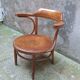 Fauteuil de nourrice en bois courbé début XXème