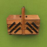 Worker - vintage wooden sewing box