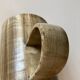 Pottery pitcher vase faux wood decor 1970 to identify