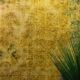 Tapis vintage jaune 285 x 188 cm
