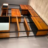 Modular bookcase vintage 60