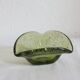 Vintage bubble glass ashtray
