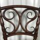 6 Josias Eissler bistro chairs - restored