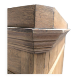 Louis Philippe linen cupboard in blond oak