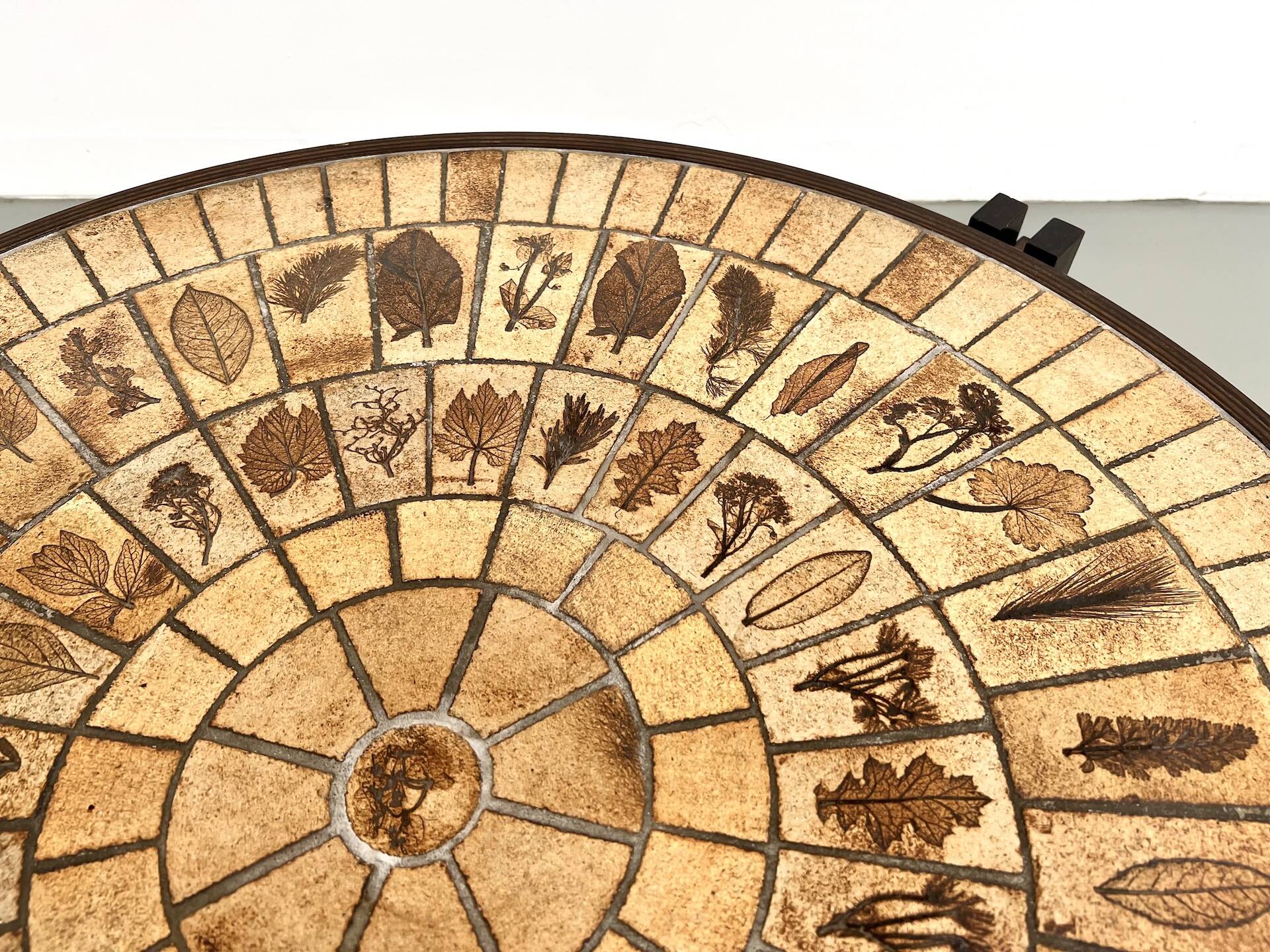 "Les Herbiers" coffee table by Roger Capron