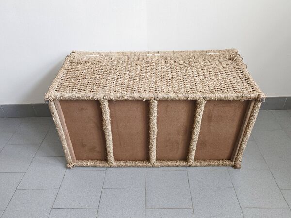 Malle coffre en corde, 1960