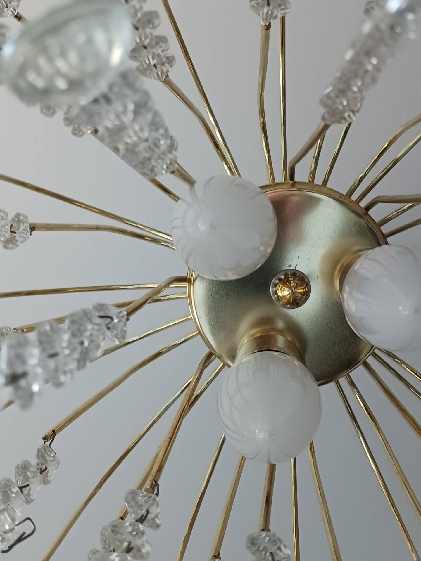 Italian vintage 70's chandelier