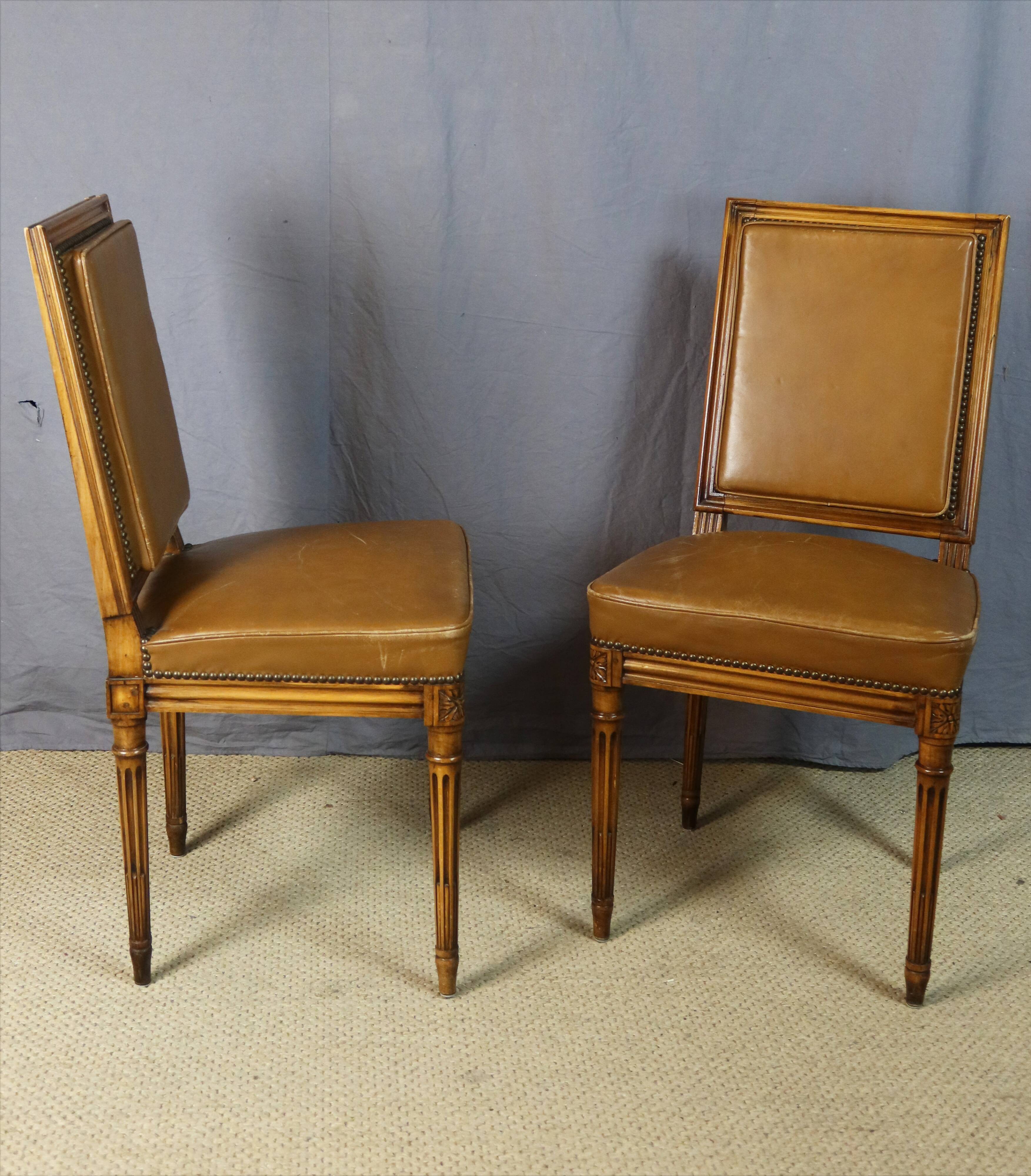 Louis XVI chairs
