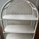Rattan bookshelf shelf