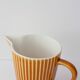 Set of Ceramic Tea Cups and Milk Jug by Secla, 1970's