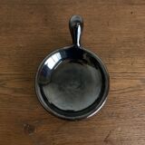 Black glazed earthenware dish 1960