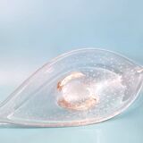 Empty pocket Kosta Boda around 1970 glass bubbled Sweden