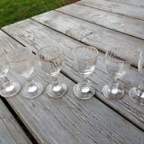 Verres à liqueur