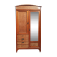 1930s beechwood wardrobe
