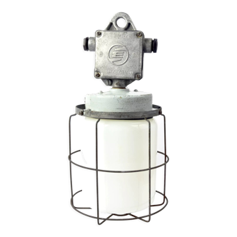 1960s industrial ceiling lamp Elektrosvit Nové Zámky  Czechoslovakia