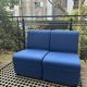Pair of midnight blue armchairs – contemporary spirit