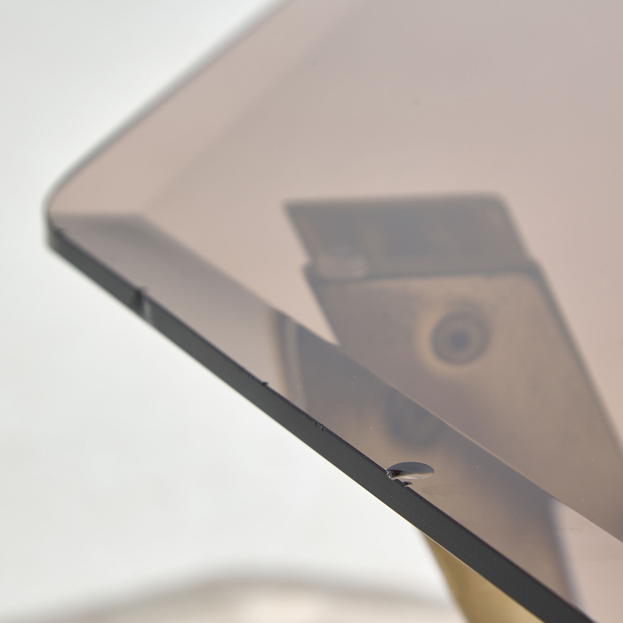 Brass coffee table by Roger Sprunger for Dunbar