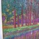 Ancien Pastel sur toile- Le Canal du midi - Signé Jean Georges FERRY
