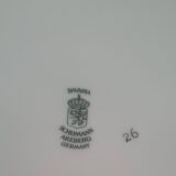 Set of 4 flat plates - Arzberg earthenware factory 1960/70