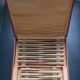 Box of 24 horn and stainless steel knives