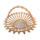 Bamboo and rattan fruit basket
