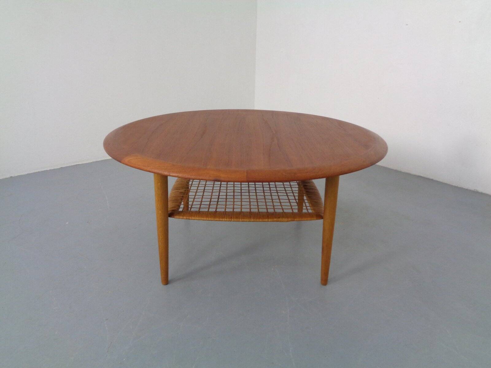 Teak Coffee Table by Johannes Andersen for CFC Silkeborg, Denmark, 1960s