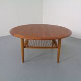 Teak Coffee Table by Johannes Andersen for CFC Silkeborg, Denmark, 1960s