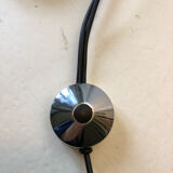 Lampadaire original deux spots orange 1970