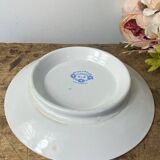 Ancien plat en faïence Sarreguemines
