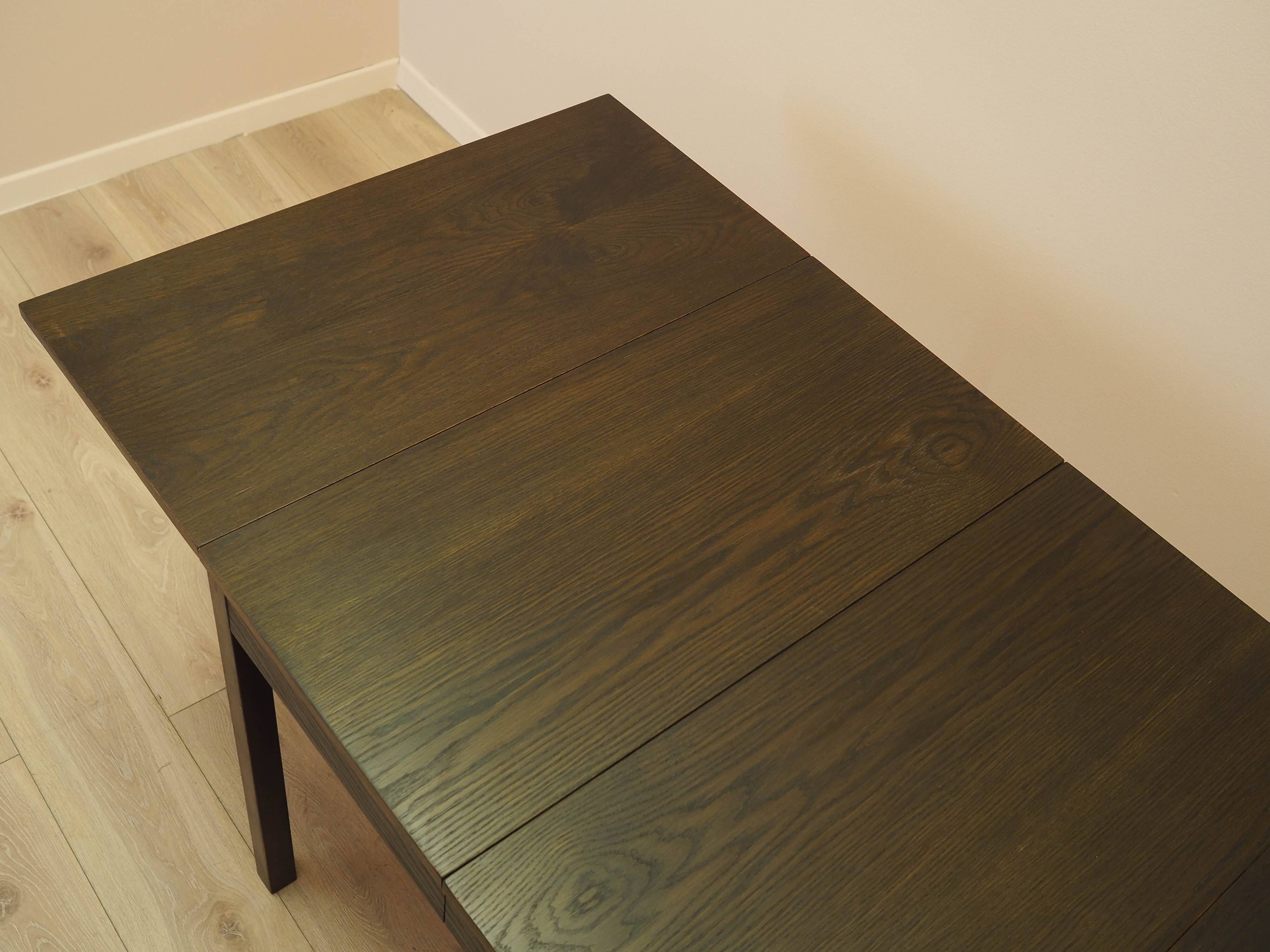 Oak table, Danish design, 1970s, made in Denmark