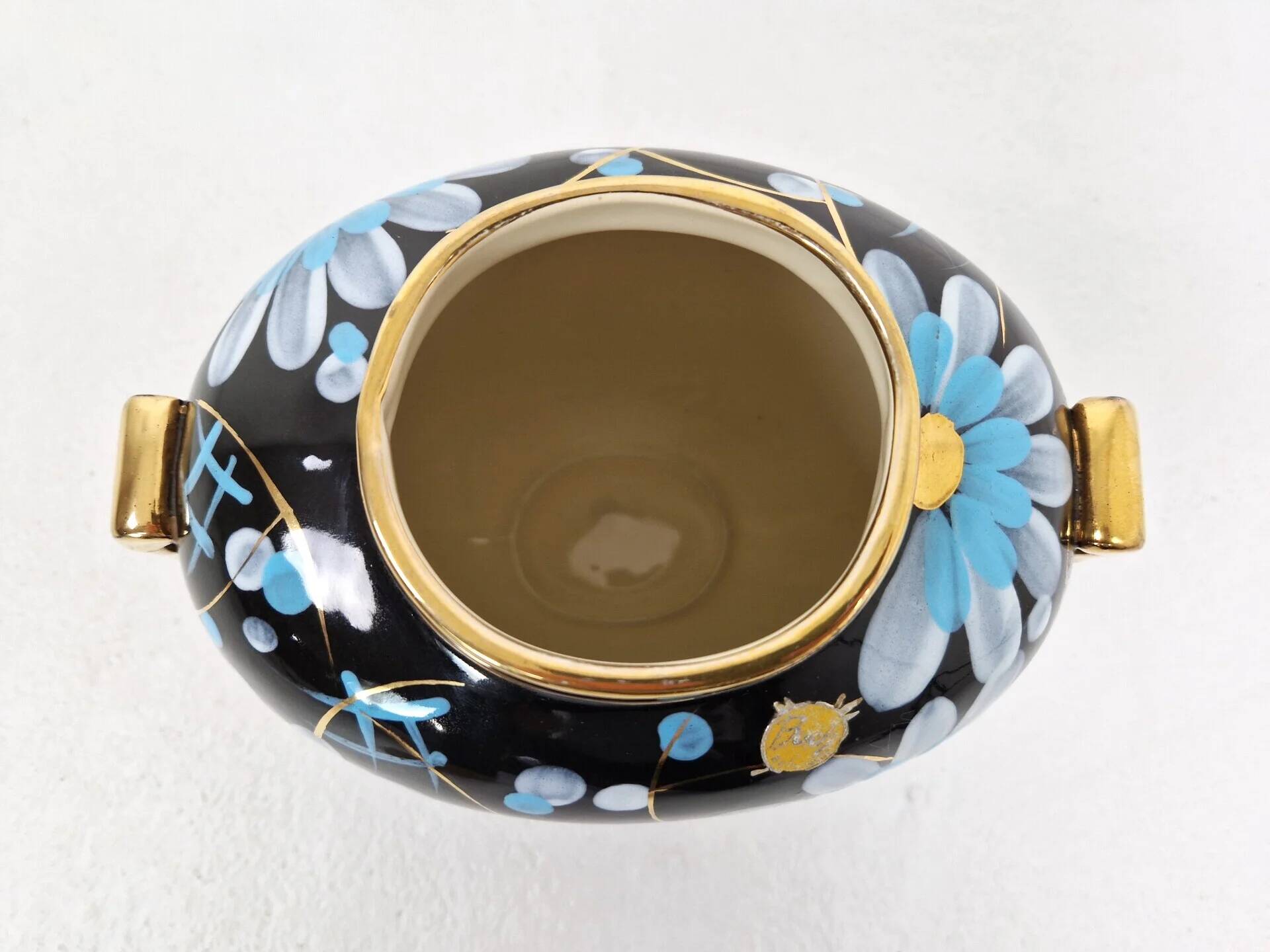 Raymond Chevallier Art Deco vase for Boch Keramis