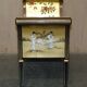 Ancient Chinese bench carved with Geisha in mother-of-pearl and steatite.