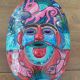 Masque mexicain peint à la main
