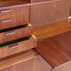 Large teak side bookcase - Poul Hundevad - 1960