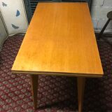 Side table butterfly vintage compass feet year 50/60