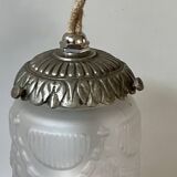 Pair of Art Deco lamps with boxwood hooks