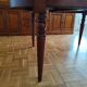 Oval extendable dining table in solid cherry wood - 1980