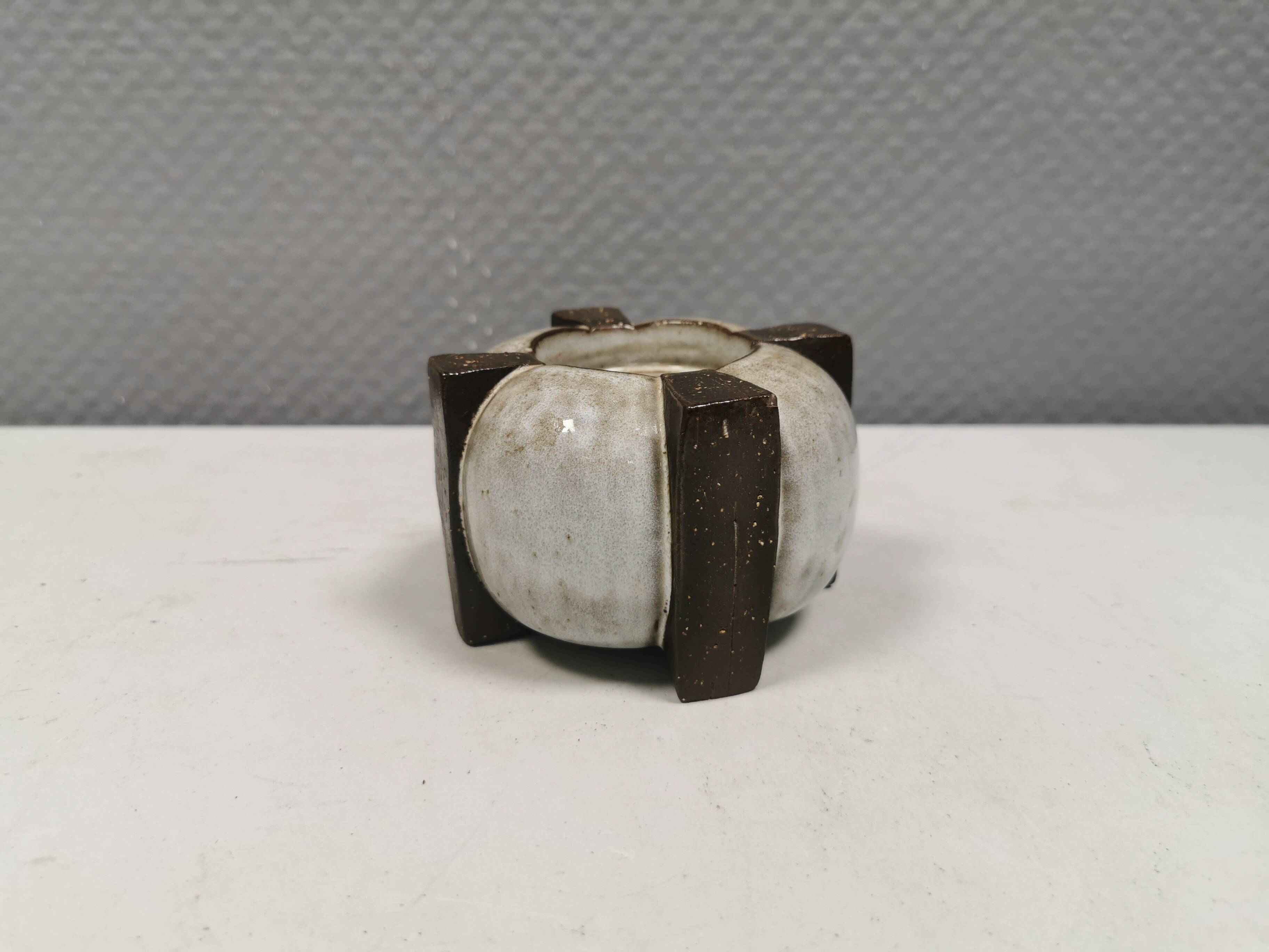 Ceramic candle holder by Marianne Starck (MS) for Michael Andersen Denmark
