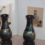 Chinese lacquer vase