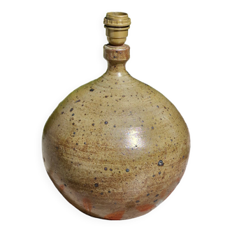 Pied lampe grès pyrité