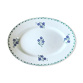 Plat en porcelaine de Gien