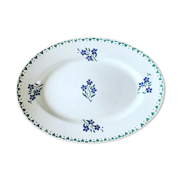 Plat en porcelaine de Gien