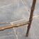 Table d'appoint avec pieds en faux bambou, 1962