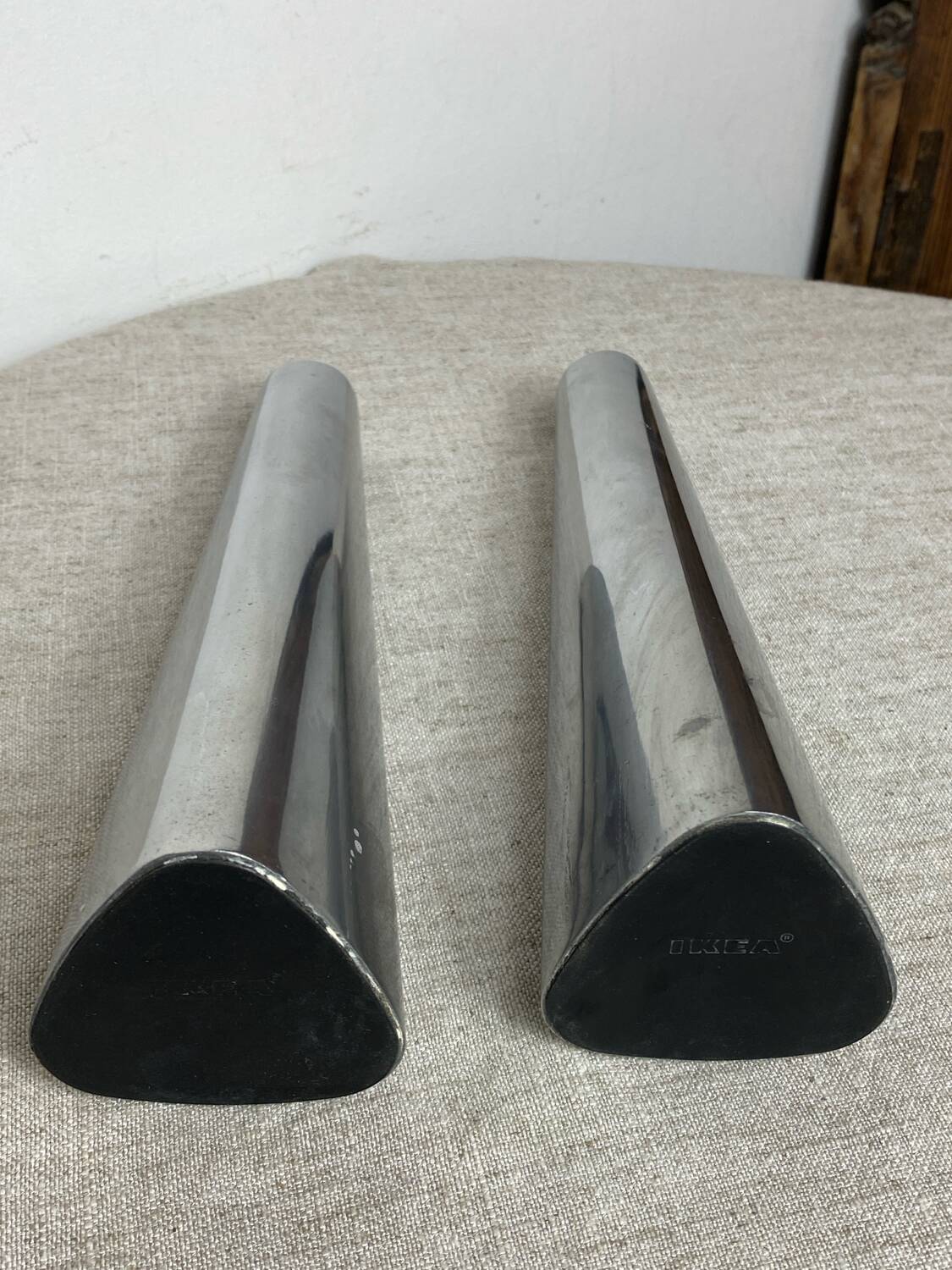 Pair of Swedish design candlesticks, Ehlen Johansson