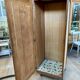 Art Deco wardrobe on wheels