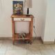 Country chic console side table